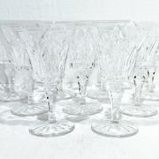 9 verres a vin rouge st louis modèle camargue