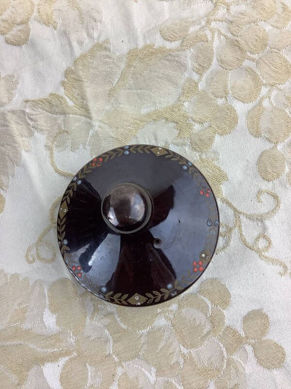 Théière ancienne Sarreguemines France