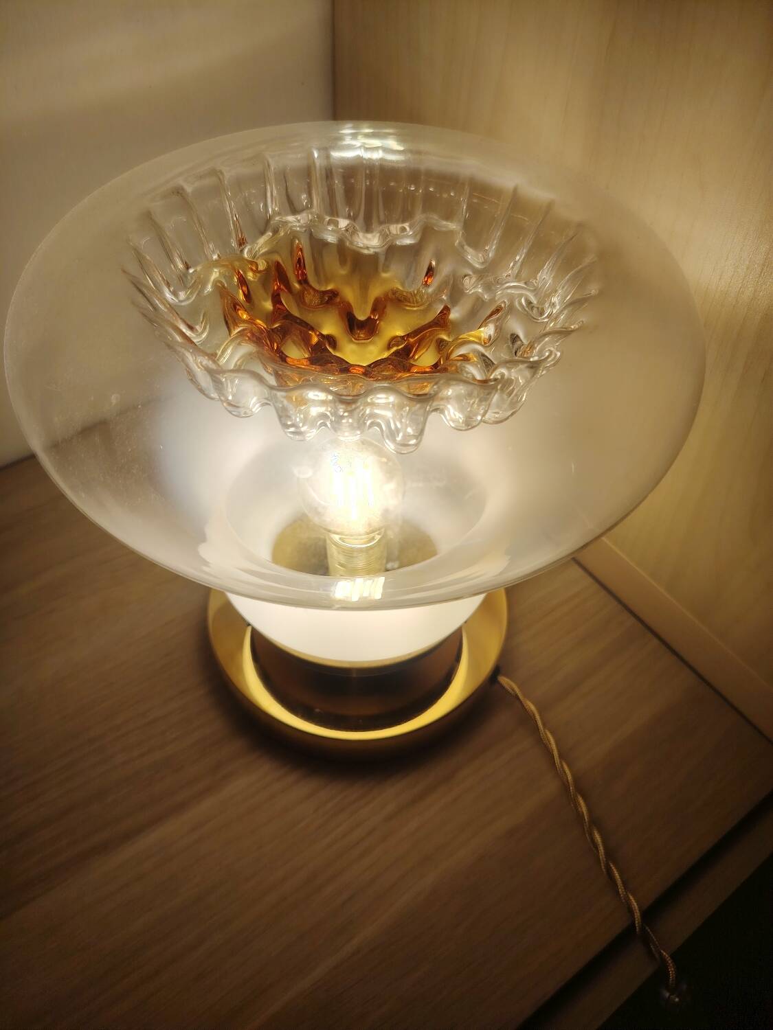 Murano Mazzega Lamp