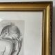 Old frame reproduction drawing Francine Van Hove