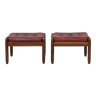 Danish rosewood footstools