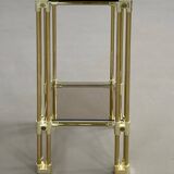 Brass and Glass End Column, 1970s