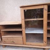 Meuble ancien pin asymétriques