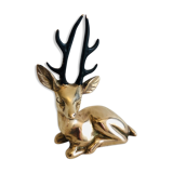 Massive brass deer