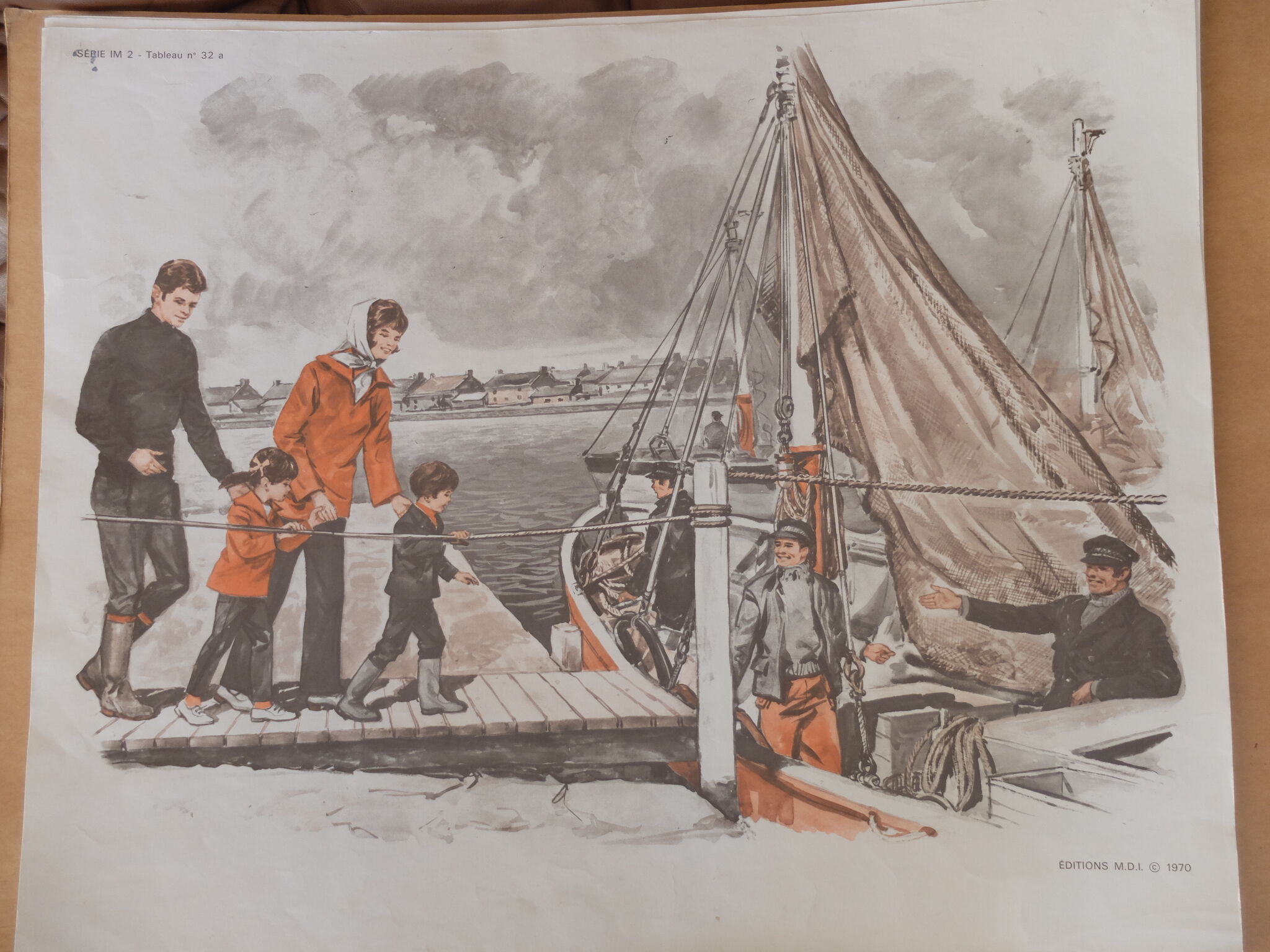 School poster of oral expression Editions MDI - IM2 n ° 32A / 31A