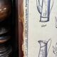 Enamelled sheet metal plate Drouot & Lefranc