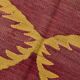 5x8 Shades Of Burgundy Persian Kilim Rug, 153x239Cm