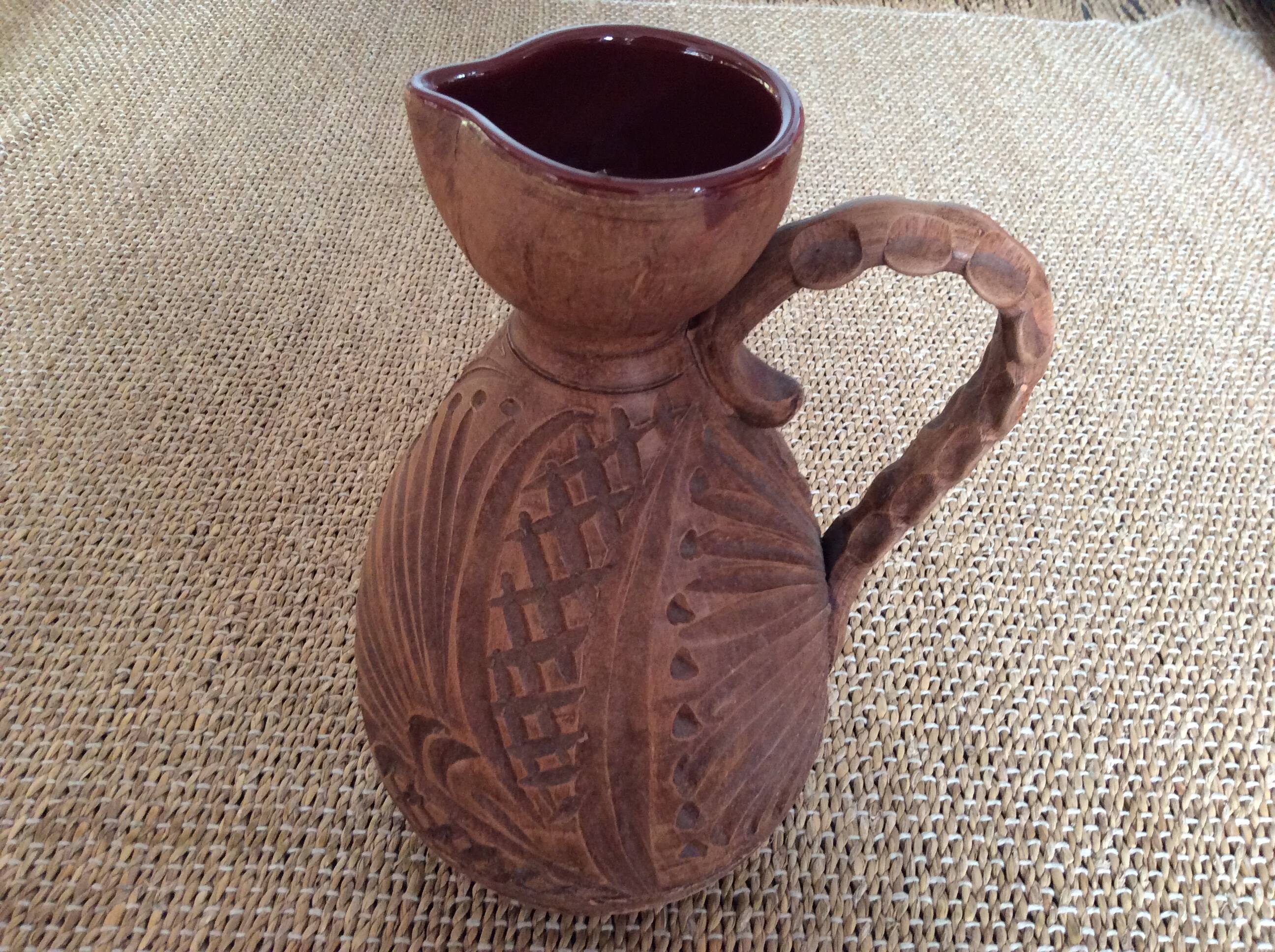 Ceramic pitcher