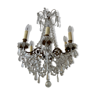 Stamped chandelier