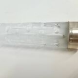 Set of Six Bohemian Ground Crystal and Silver Drinking Glasses