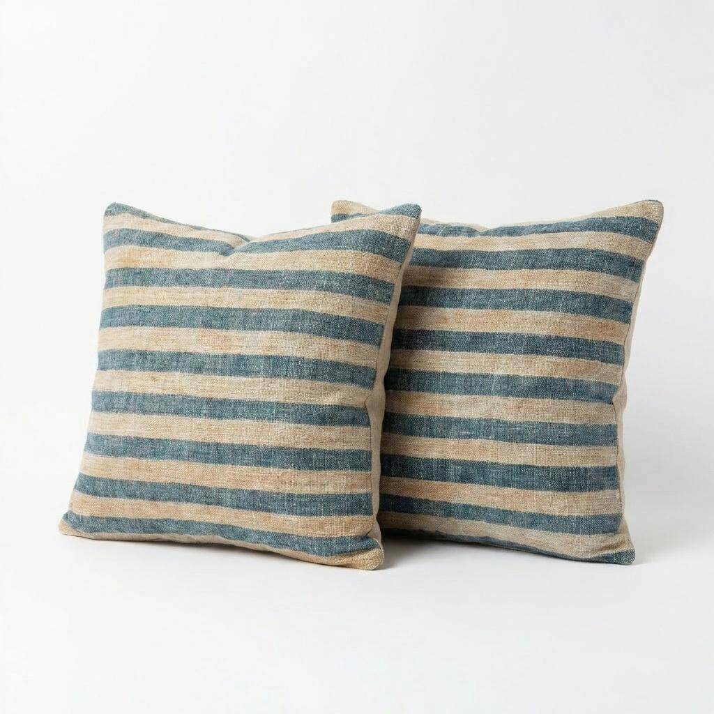 Set of 2 vintage Turkish cushion covers 51x51 cm