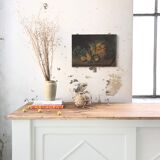 Orange oil canvas at the end of the 19th century