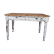 Former office Napoleon turned wood patina white