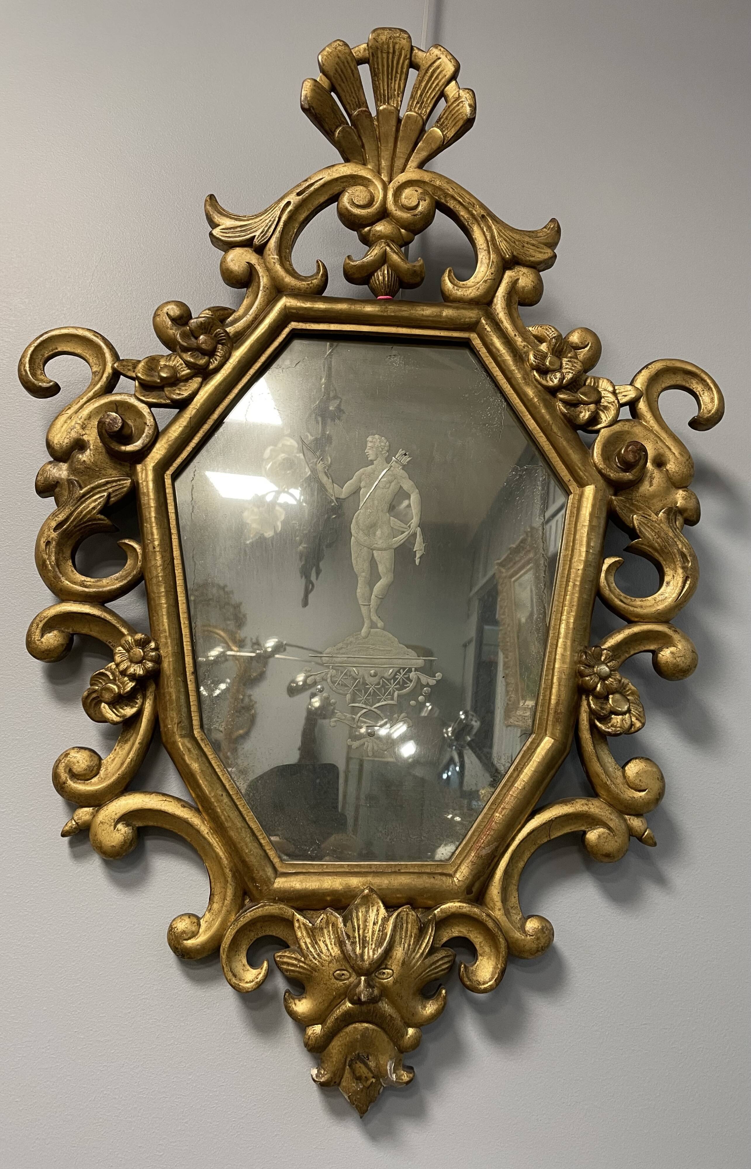 Pair of Italian mirrors