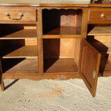 Provençal style oak enfilade