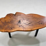Tree trunk coffee table 50s