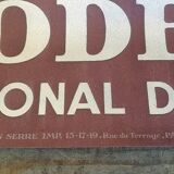 Original old tourist poster Rodez in Aveyron