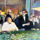Portrait of players by Patrcie Landauer