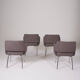 Set of armchairs Deauville for Airbone 1960s