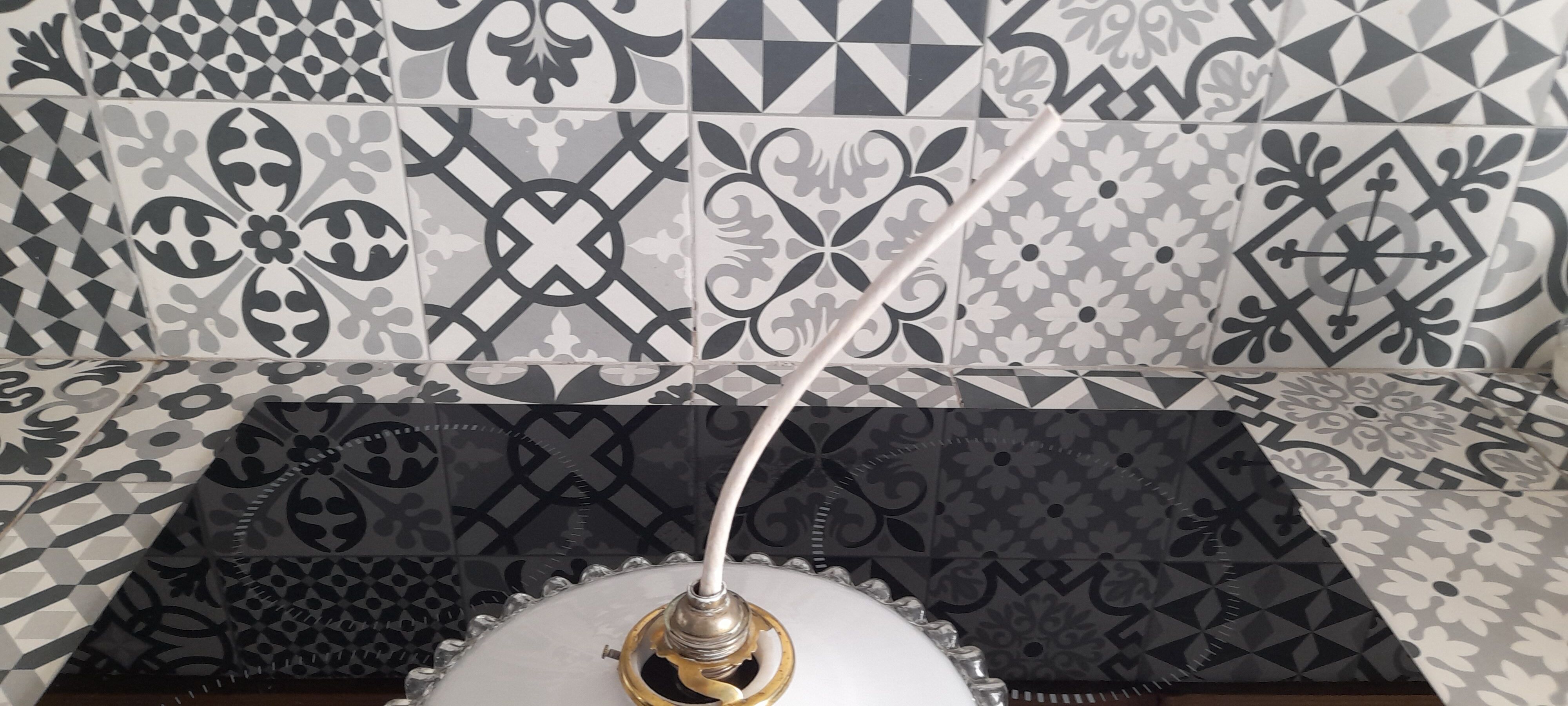 Vintage suspension lamp