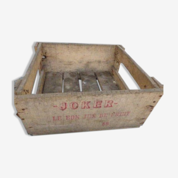 Crate wood joker juice