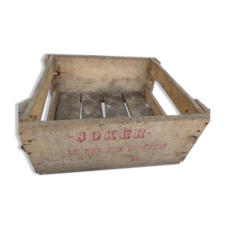 Crate wood joker juice