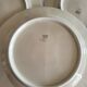 Limoges Bernardaud 5 Flat Plates in porcelain