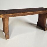 Wooden bench / footrest