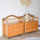Commode en bambou