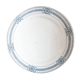 Lot of 4 blue plates "carina" U&C Sarreguemines Terre de Fer