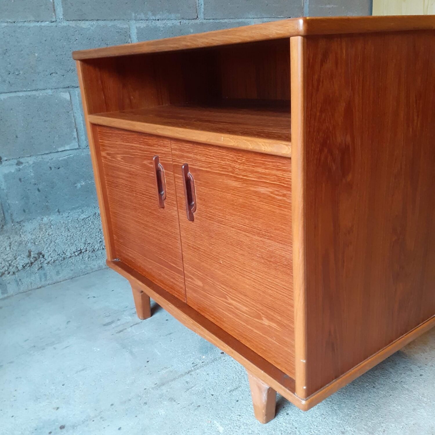 Scandinavian style teak chest of drawers 1970