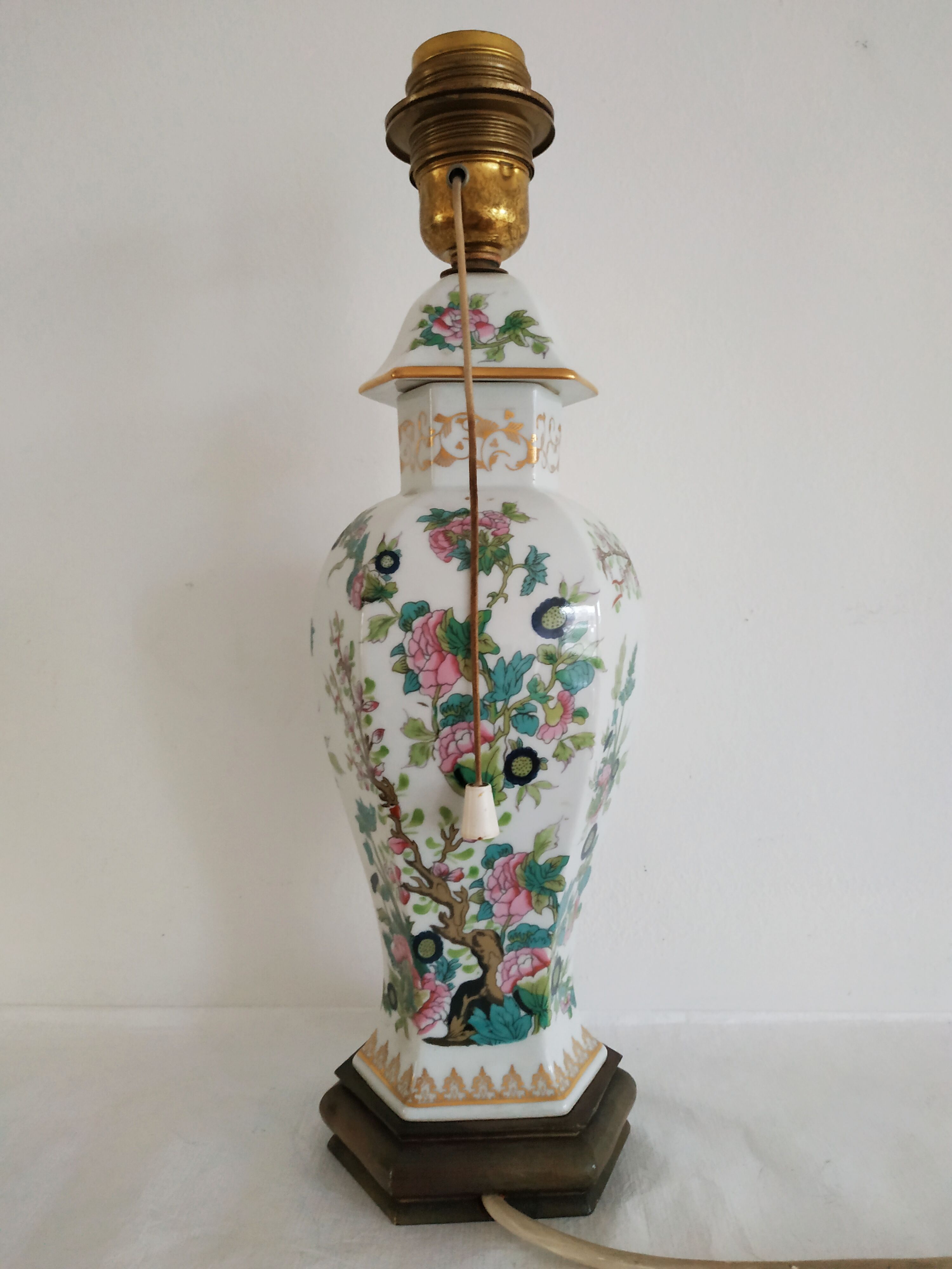 China porcelain lamp foot