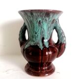 Vase céramique émaillée ADP, style Vallauris