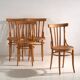 Antique bentwood chairs in Thonet style – Central Europe, circa 1930 #1 – Set of 4 pieces