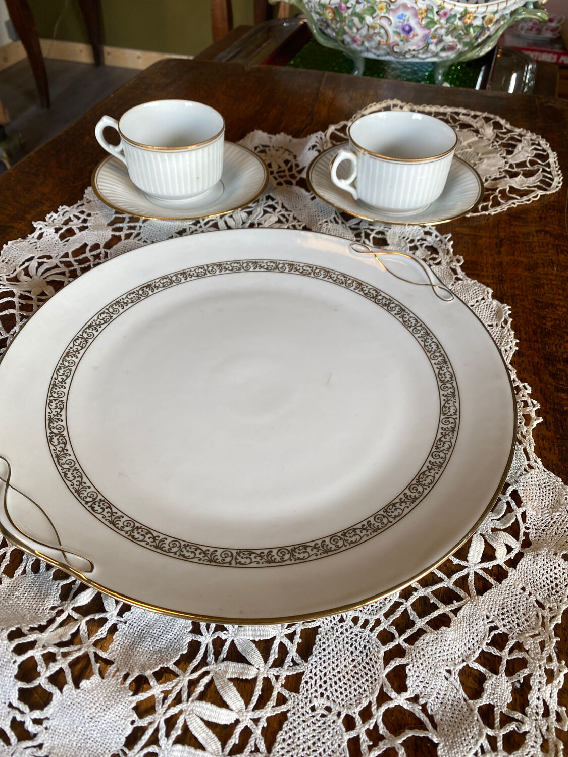Limoges porcelain dish