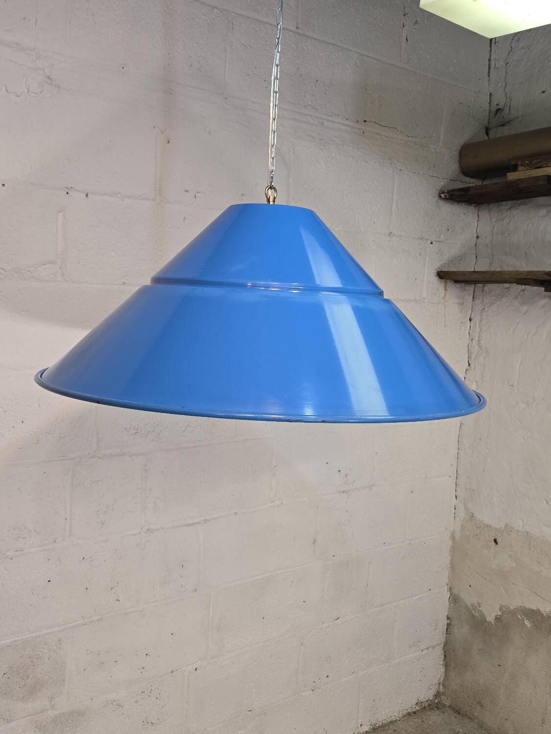 Industrial pendant light, 1950, Bekaert, Germany