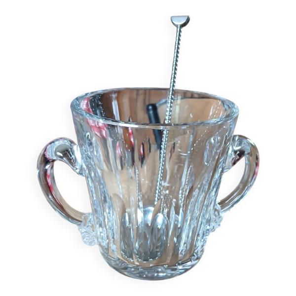 Seau à glaçons en cristal
