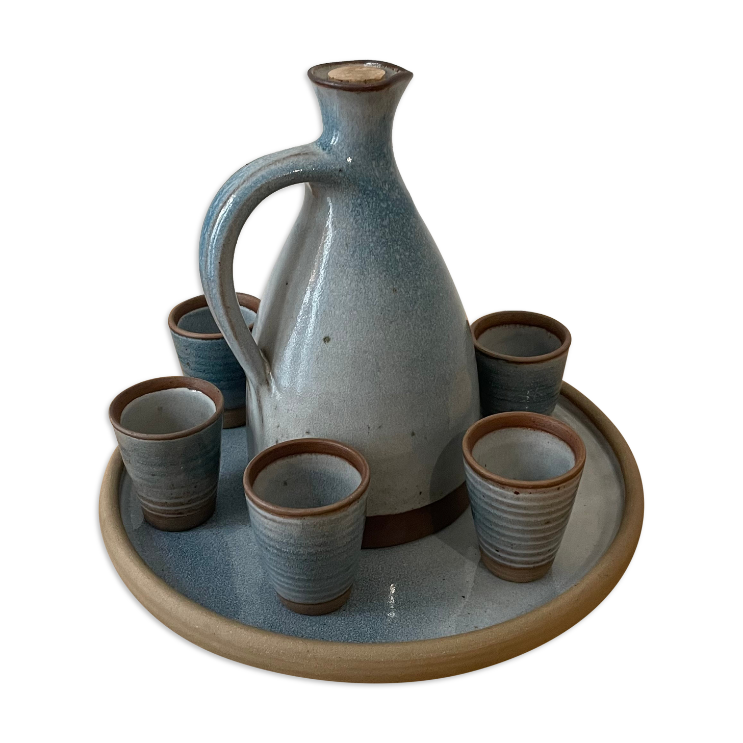 Stoneware liquor service