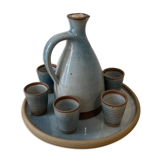 Stoneware liquor service