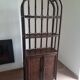 Vintage rattan shelf