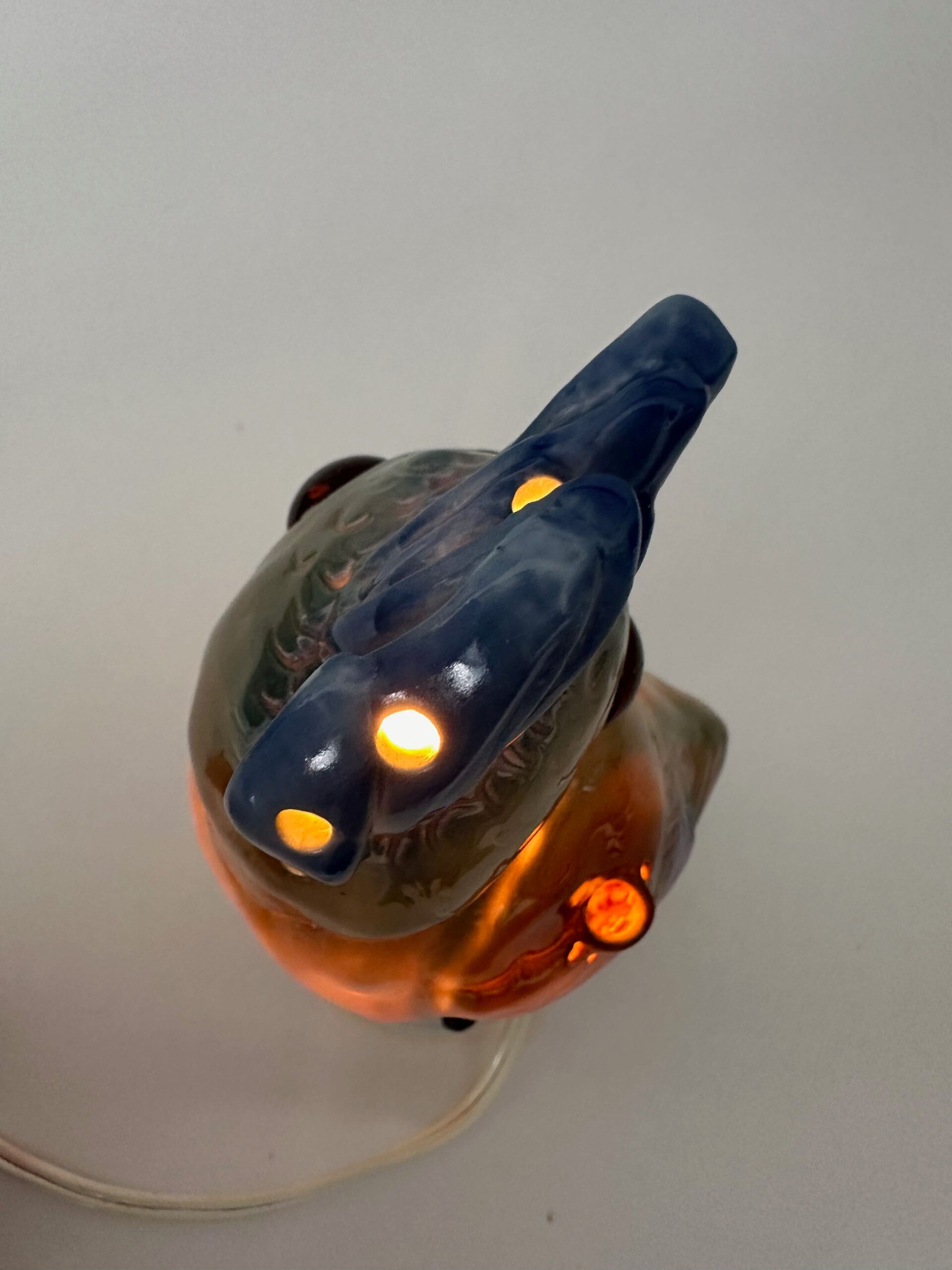 Art deco (perfume) lamp – parrot