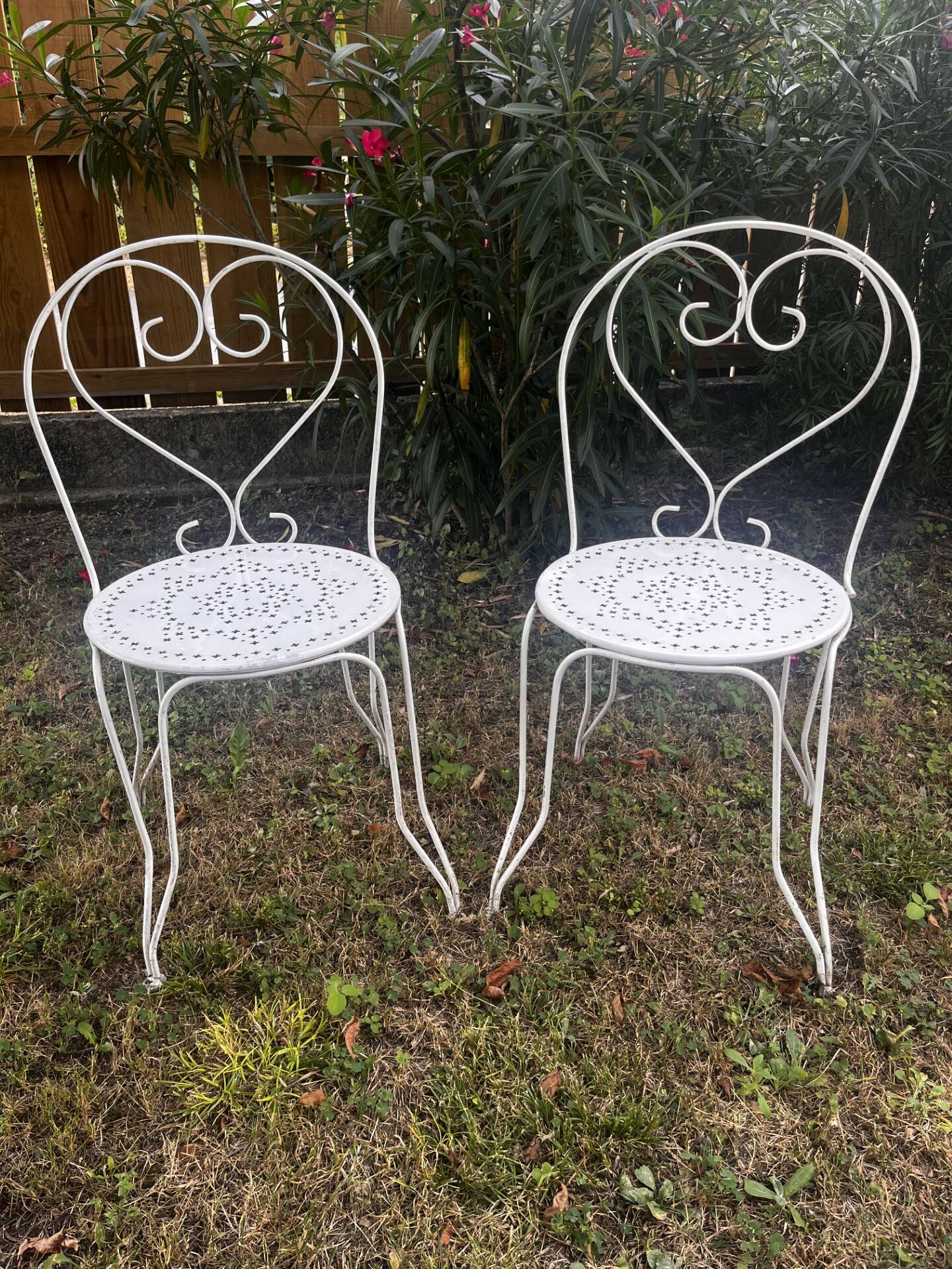 Garden chairs