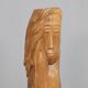 Monumental hand-carved oak sculpture, Belgium, 1970s