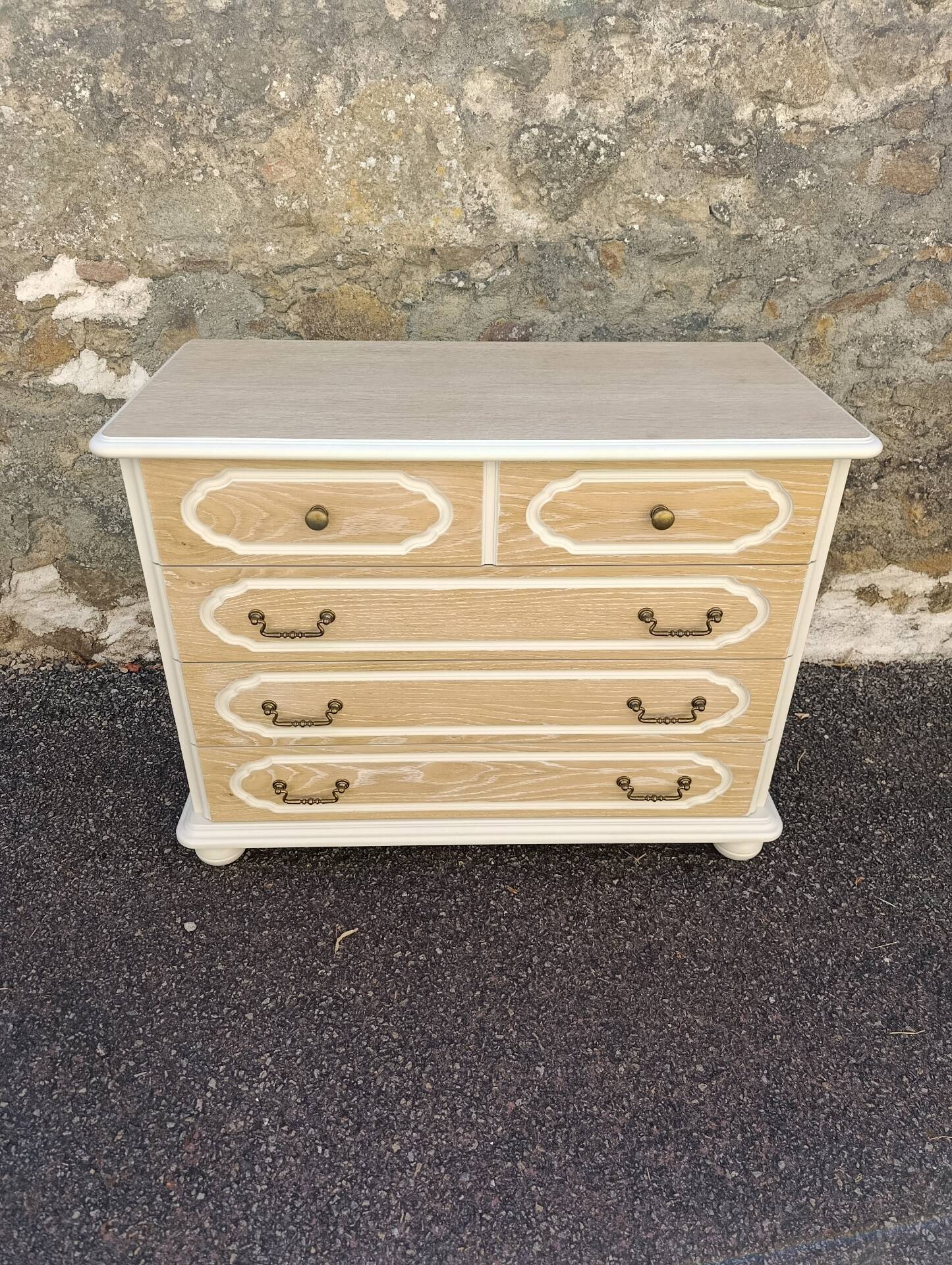 Commode cérusée