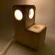 Pied de lampe en pierre naturelle