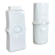 Ensemble de 2 vases d’art en porcelaine originale fabriqués par Royal Bavaria KPM Allemagne, années 1970