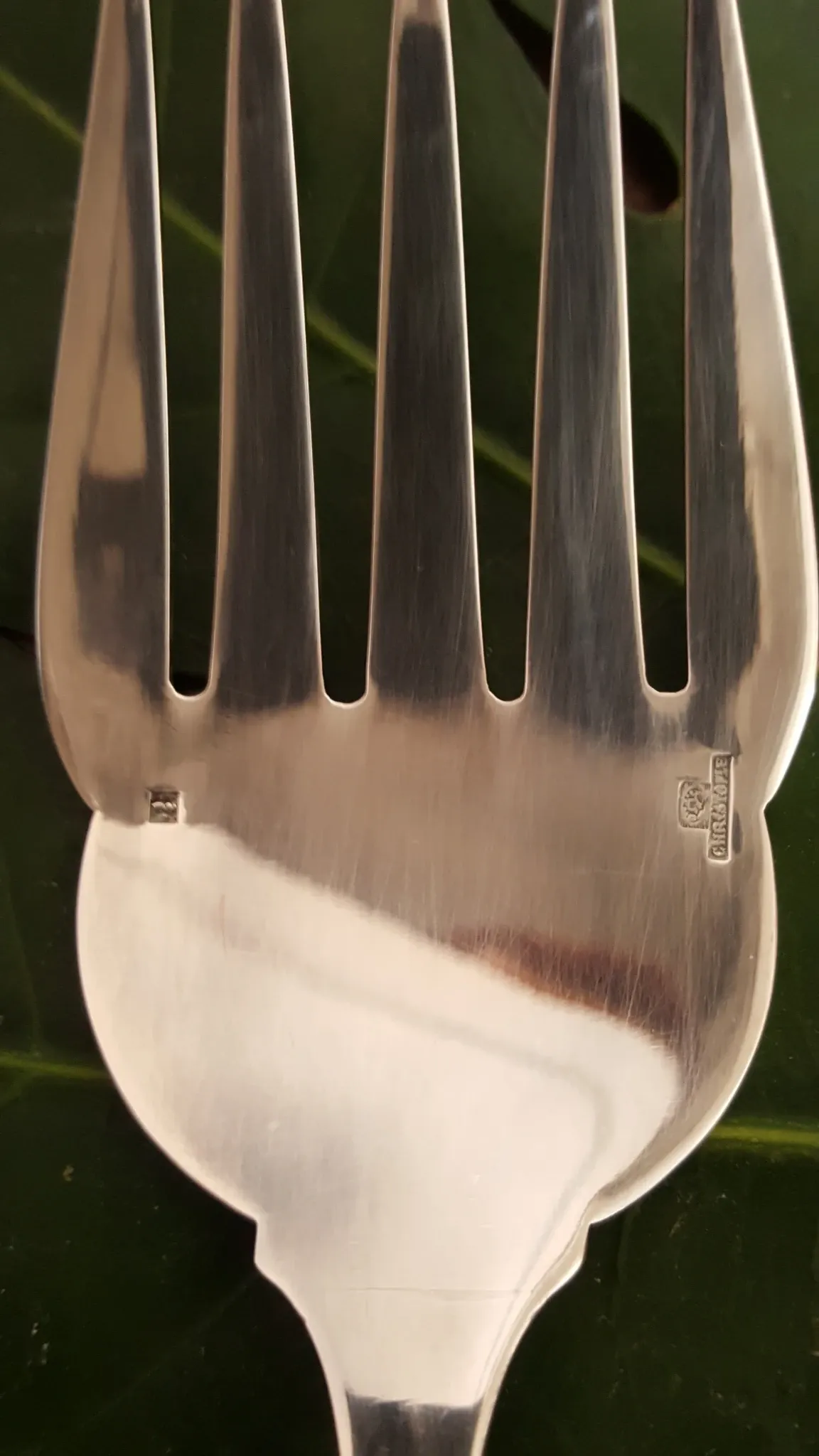 Christofle Fish Service Cutlery Model Dax Silver-Plated Metal 22 - 28 cm