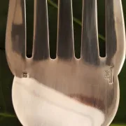 Christofle Fish Service Cutlery Model Dax Silver-Plated Metal 22 - 28 cm