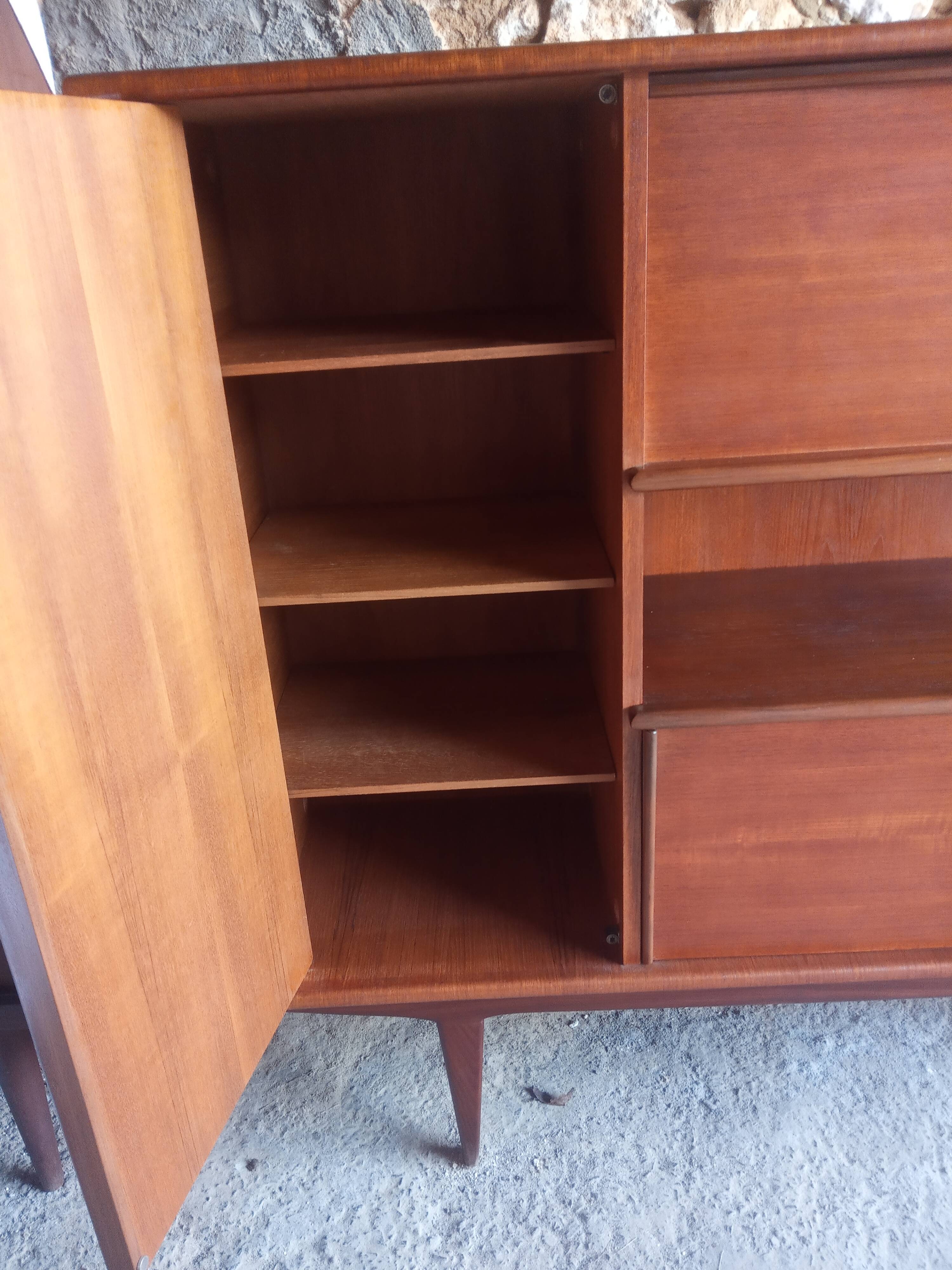 Teal sideboard