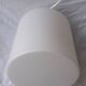 Suspension in white opaline
